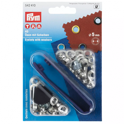 PRYM | Ilhoses | Prateadas Ø5mm