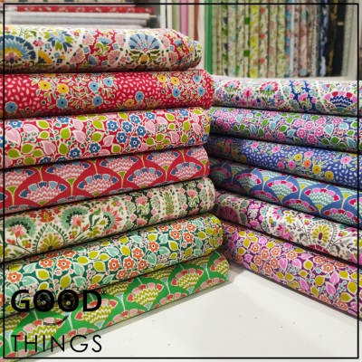 Retalho 60 x 150cm - TILDA | Pie in the Sky | Confetti Red