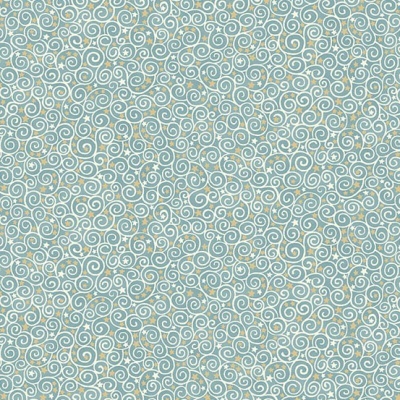 MAKOWER UK | Charmed | Scroll Teal