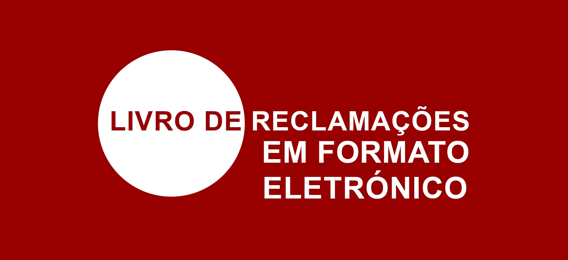Livro de Reclamações (Formato Eletrónico)