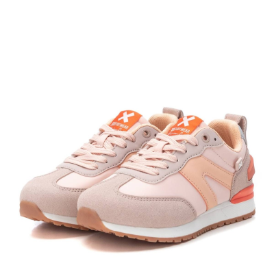 Sapatilhas desportivas bege e rosa com etiqueta laranja X KOTONWEAR