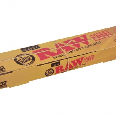 Embalagem RAW Classic para papel de enrolar Natural não refinado