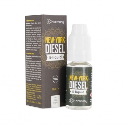 Frasco e caixa do líquido para vaporizador Harmony New-York Diesel E-liquid