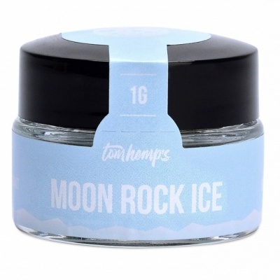 Frasco com produto MOON ROCK ICE da marca tom hemps