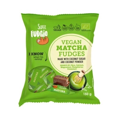 Pacote verde de doces vegan Super Fudgio Matcha Fudges