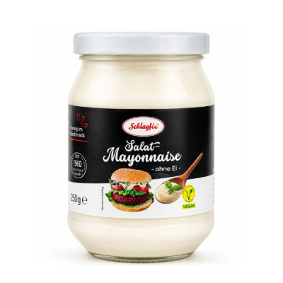 Frasco de maionese vegana Salat-Mayonnaise da Schlagfix