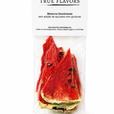 Embalagem de melancia desidratada TRUE FLAVORS