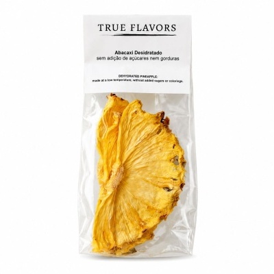Pacote de abacaxi desidratado TRUE FLAVORS