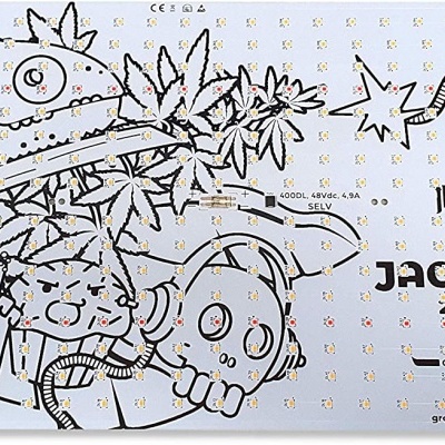 Tapete de jogo preto e branco com design de personagens e texto Jungle TK Jackson 250w