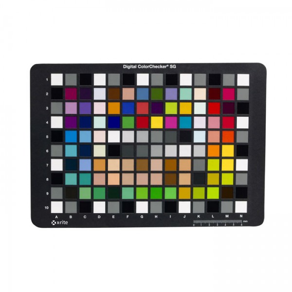 X-Rite Digital ColorChecker SG Painel de calibração Digital ColorChecker SG com várias cores em grelha