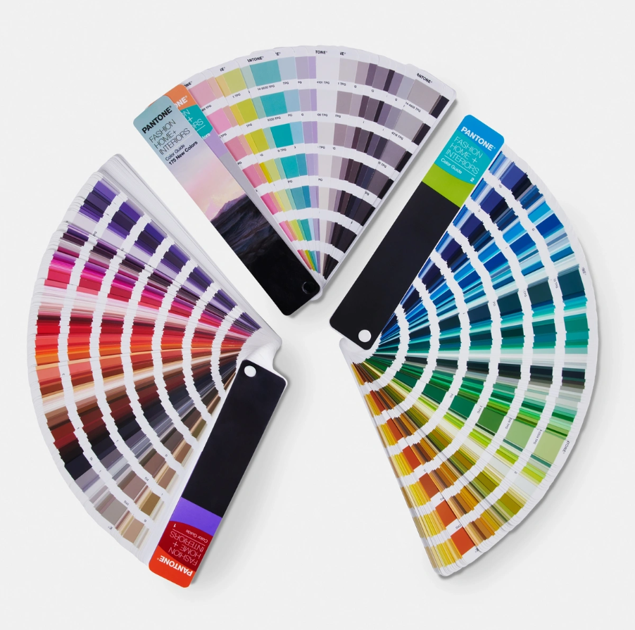 Fashion, Home + Interiors Color Guide + Dualities Expansion Pack Leques de amostras de cores Pantone com várias tonalidades