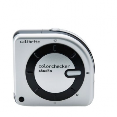 Calibrador de cores Calibrite ColorChecker Studio prata e preto