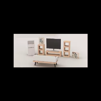 Sala de Estar em Miniatura