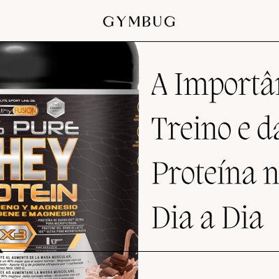 Pote preto de suplemento 100% Pure Whey Protein com texto dourado e branco