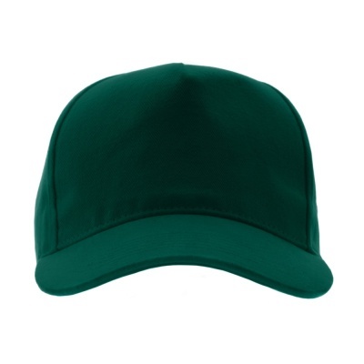 Boné verde escuro com aba curva