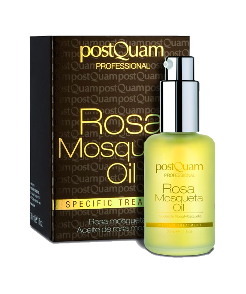 PostQuam Óleo de Rosa Mosqueta 30ml Frasco de óleo de rosa mosqueta postQuam com caixa