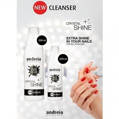 Dois frascos de gel de limpeza para unhas e mão com unhas vermelhas