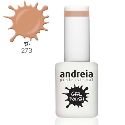 Verniz gel Andreia Professional cor bege rosado 273