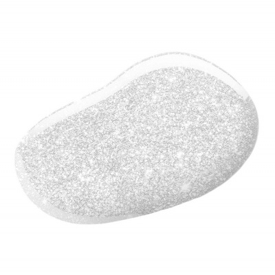 Pedra cinza claro com textura rugosa