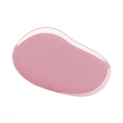 Gota de esmalte rosa brilhante