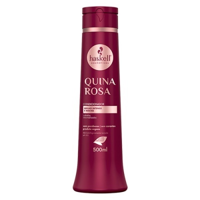 Frasco vinho de condicionador Haskell Quina Rosa 500ml