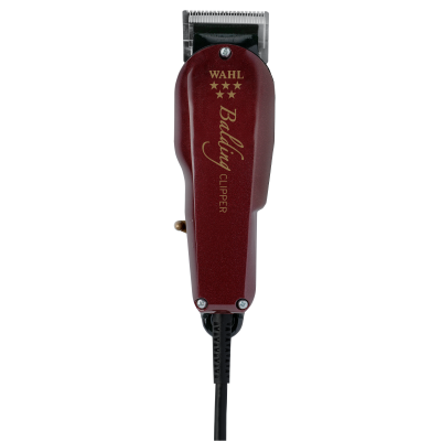 Máquina de cortar cabelo Wahl Balding Clipper vermelha com lâminas metálicas