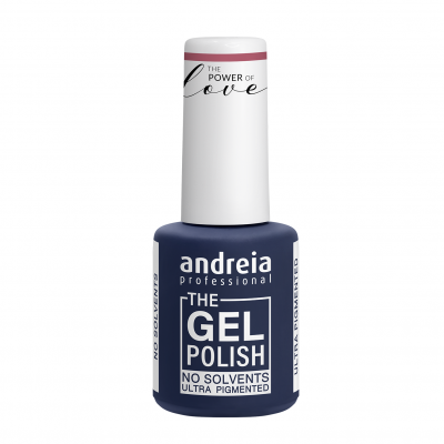 Frasco de verniz gel azul escuro Andreia Professional