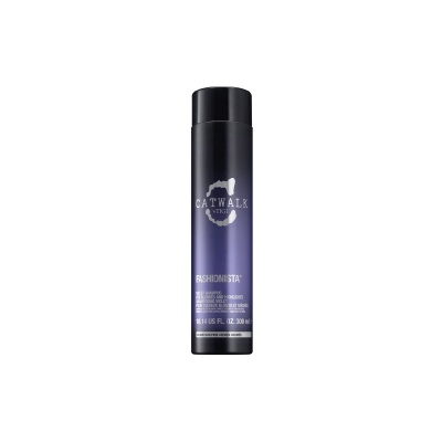 Frasco cilíndrico azul escuro de spray CATWALK by TIGI Fashionista