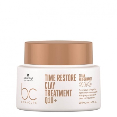 Creme de tratamento capilar Schwarzkopf Professional Bonacure Time Restore Clay Treatment Q10+