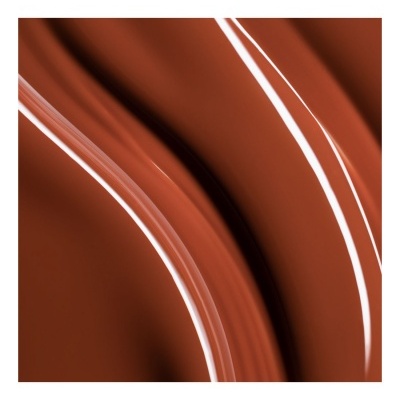 Textura lisa e brilhante de chocolate castanho escuro com reflexos de luz