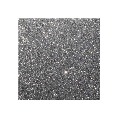 Superfície prateada brilhante com glitter