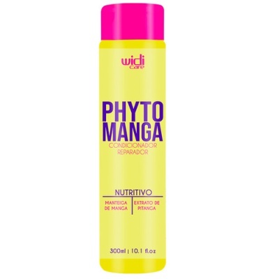 Condicionador PHYTO MANGA amarelo com tampa rosa