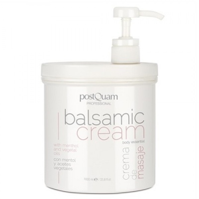 Frasco branco com dispensador de creme corporal postQuam