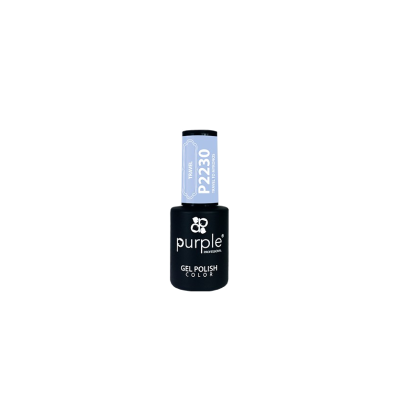 Frasco de verniz gel Purple P2230 azul