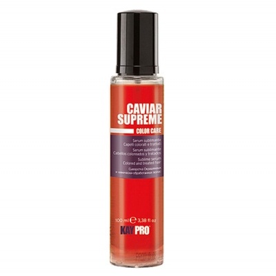 Frasco de sérum para cabelo Caviar Supreme Color Care da Kay Pro