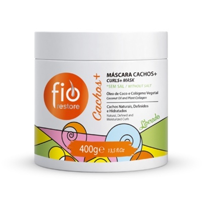Máscara para cabelo fio restore Curl Beauty 400g
