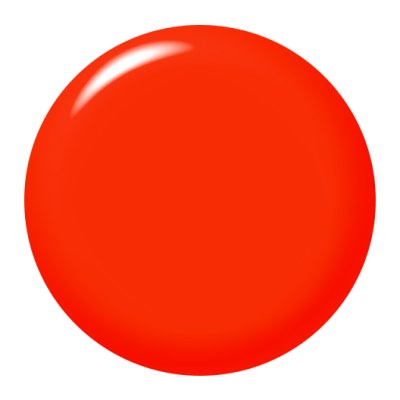 Balão vermelho redondo e brilhante