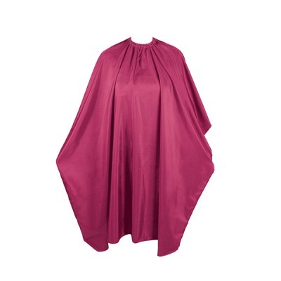 Capa de corte magenta com elástico no pescoço