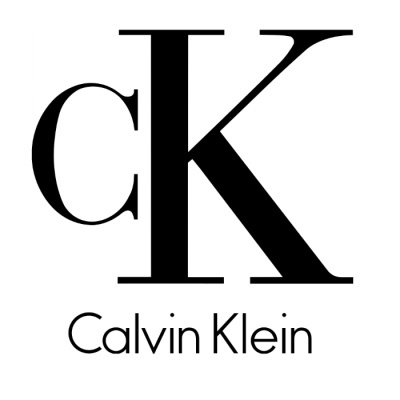 Logotipo Calvin Klein preto e branco