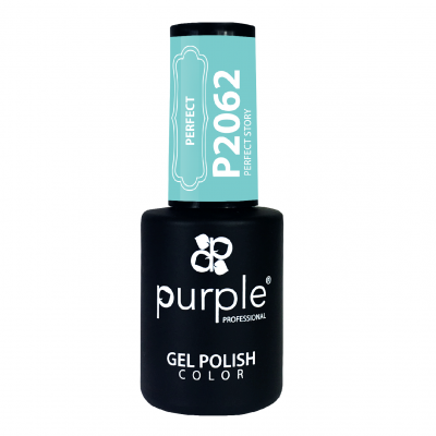Frasco de verniz gel para unhas Purple Professional P2062