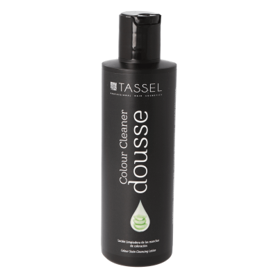 Frasco preto do limpador de manchas de cor Tassel Colour Cleaner Dousse