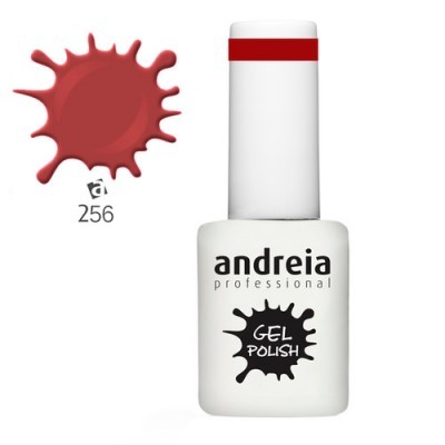 Verniz gel vermelho andreia professional número 256