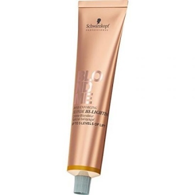 Tubo metálico de coloração de cabelo Schwarzkopf Professional cor de cobre com tampa cinzenta