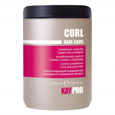 Frasco de condicionador CURL HAIR CARE da KAY PRO