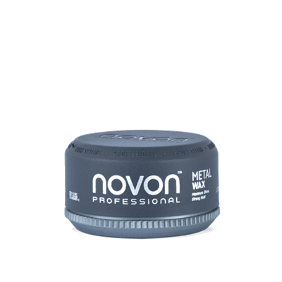 Frasco cinza de pasta modeladora Novon Professional Metal Molding Paste 75ml