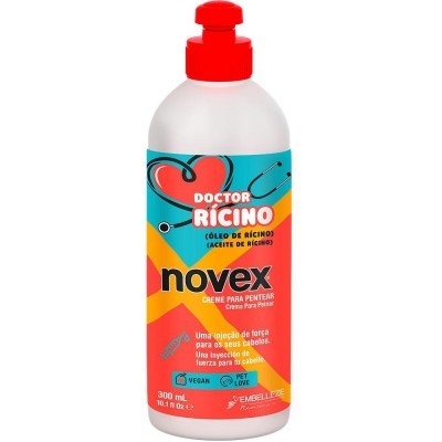 Frasco de creme para pentear Novex Doctor Ricino 300 ml