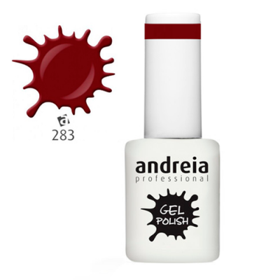 Frasco de verniz gel Andreia Professional cor vermelha 283