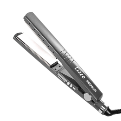 Prancha alisadora de cabelo cinza escuro LIZZE PREMIUM