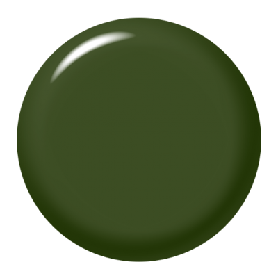 Botão verde escuro com brilho branco