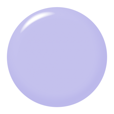 esfera lavanda sólida brilhante sobre fundo branco